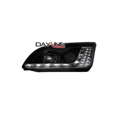 Faros Luz Diurna Ford Focus 05-08_ _Negro