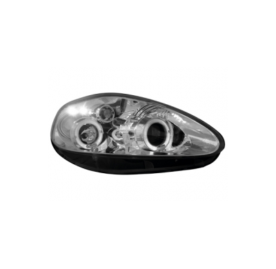 Faros Fiat Grande Punto 05+ _ 2 Angel Eyes