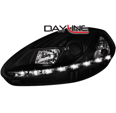 Faros Luz Diurna Fiat Punto 05+ _