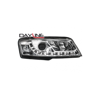 Faros Luz Diurna Fiat Stilo 01-08 _ Cromados