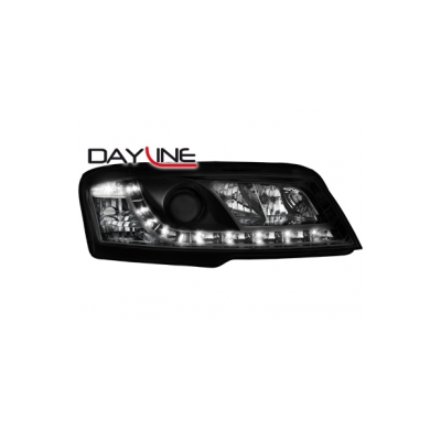 Faros Luz Diurna Fiat Stilo 01-08 _ Negros