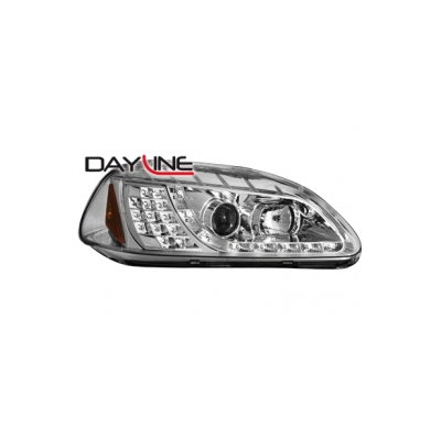 Faros Luz Diurna Honda Civic 2/5 P. 96-98 _ Intermitente De Led