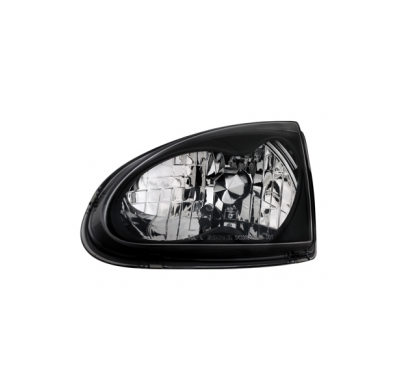 Faros Honda Crx Del Sol 93-97 (Sin Intermitente) _ Negro