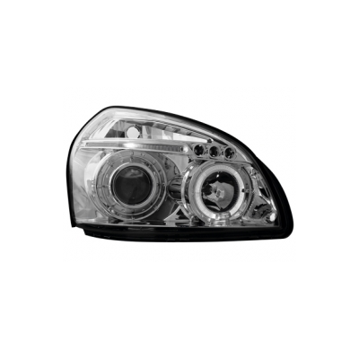 Faros Hyundai Tucson 04+ _ 1 Angel Eye De Luz De Posición