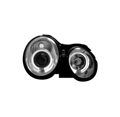 Faros M. Benz C208 Clk 97-02 _ 2 Angel Eyes De Luz De Posición