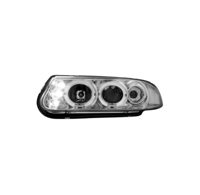 Faros Rover 200 96-99_Cromado_Regulación Automática Del Alcance Luminoso