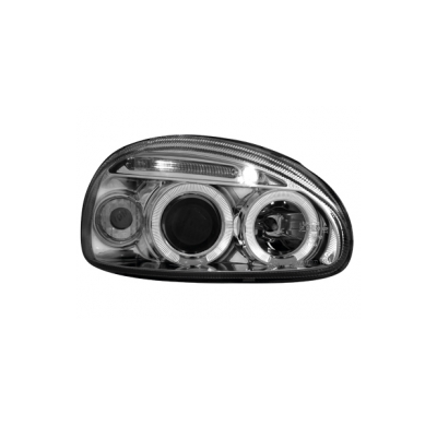 Faros Opel Corsa B 3/5t 03.93-03.01 _ 2 Angel Eyes (Ojos De Ángel)