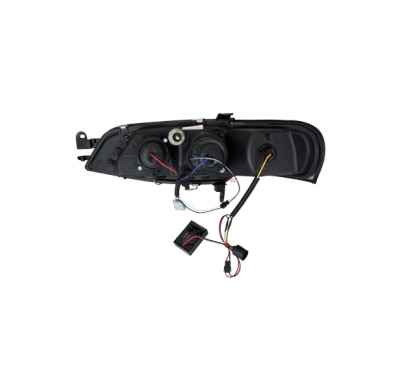 Faros Luz Diurna Opel Vectra B 99-01_ _Negro