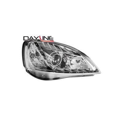 Faros Luz Diurna Opel Corsa C 01-06 _ Cromados