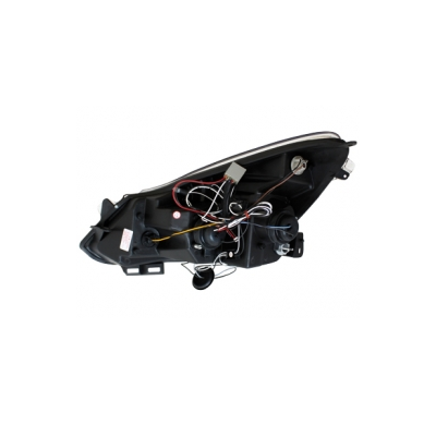 Faros Opel Corsa D 06+ _ 2 Angel Eyes