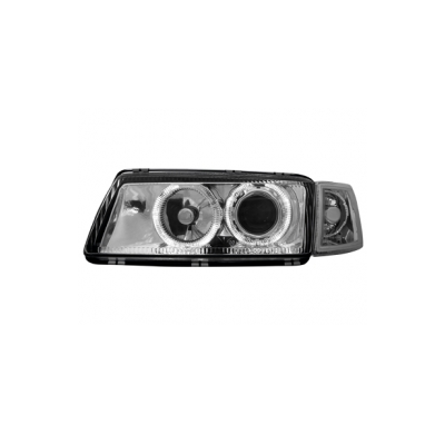 Faros Opel Vectra a 88-95 _ 2 Angel Eyes De Luz De Posición