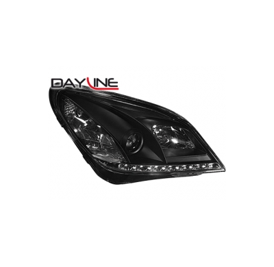 Faros Delanteros + Drl Op Astra H 10/03- Black