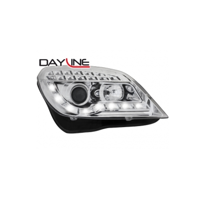 Faros Luz Diurna Opel Astra H _ 04-07 _ _Intermitente De Led