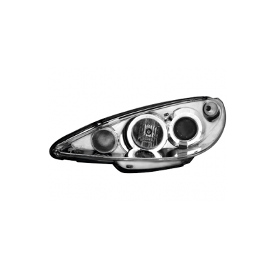 Faros Peugeot 206 02- /S16 99- _ 2 Angel Eyes (Ojos De Ángel)