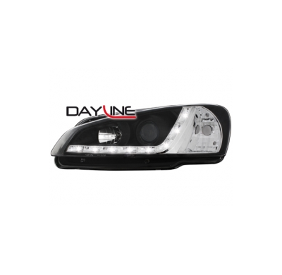 Faros Luz Diurna Peugeot 106 96-99_Negro