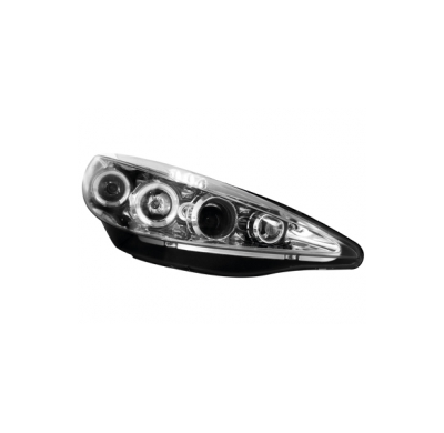 Faros Angel Eyes Peugeot 207 06+ _ Angel Eyes De Luz De Posición