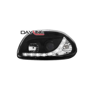 Faros Luz Diurna Renault Clio Ii 98-00_ Negro