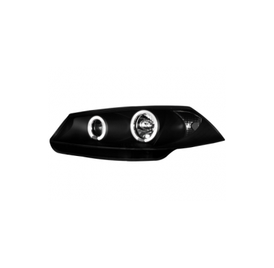 Faros Renault Megane 03+ _ 2 Angel Eyes (Ojos De Ángel) _ Negro