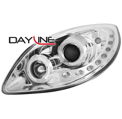 Faros Renault Twingo Ii 07- _ Luz Diurna