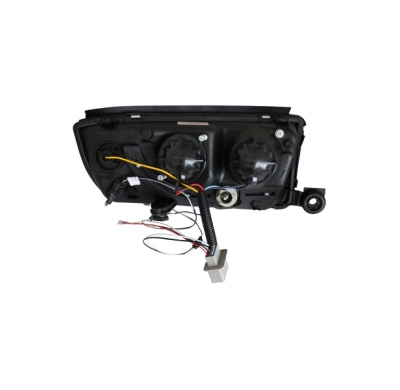 Faros Luz Diurna Skoda Fabia 00-05 _ _Negros