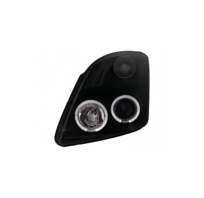 Faros Suzuki Swift 05+_ 2 Angel Eyes _ Negro