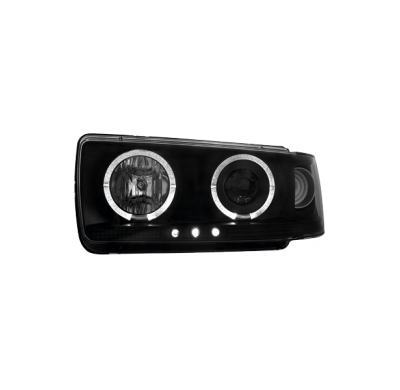 Faros Toyota Landcruiser Fj82 90-94 _ 2 Angel Eyes De Luz De Posición