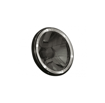 Faros Vw Golf I _ Angel Eyes (Ojos De Ángel) _ Negro-Cromado