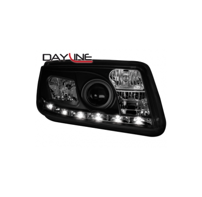 Faros Luz Diurna Vw Bora_ _Negro