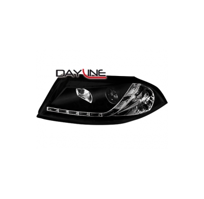 Faros Luz Diurna Vw Passat 3bg 00-04 Negros