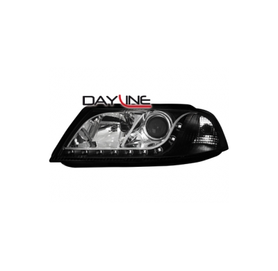Faros Luz Diurna Vw Passat 3bg 00-04 _Tfl-Optik _ Negros