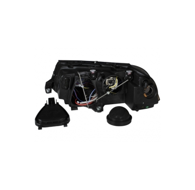 Faros Luz Diurna Vw Passat 3bg 00-04 _Tfl-Optik _ Negros
