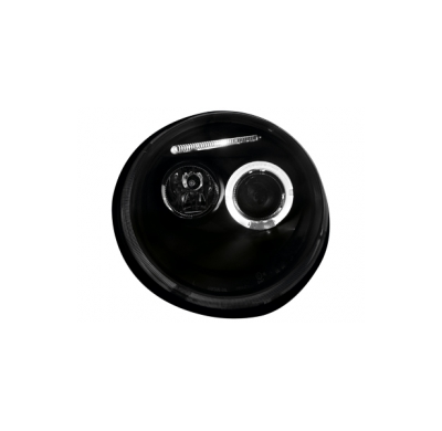 Faros Vw Beetle _ Negro Angel Eyes