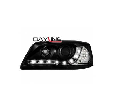 Faros Luz Diurna Vw T5 03 _ _Negro