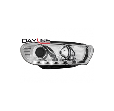 Faros Luz Diurna Vw Scirocco Iii 08+ Intermitente Led