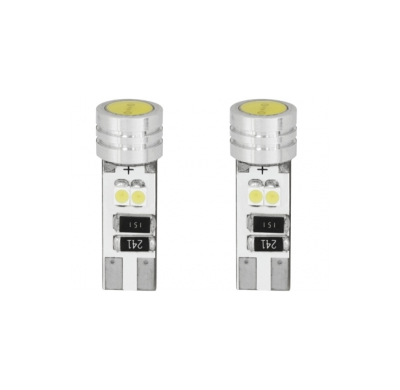 T10 Luz De Posición Con 1hipower Led _ Blanco _Canbus