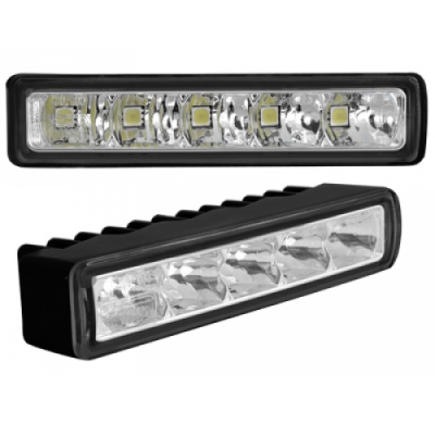 Luz Diurna Con 5 Hipower Led Lxhxt 110x25x30mm _ Cromado