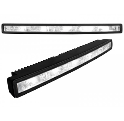 Luz Diurna Con 5 Hipower Led Lxhxt 280x25x48mm _ Cromado