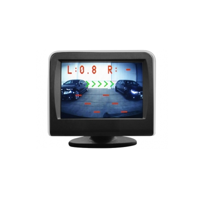 Monitor De Parking Pantalla 3,5" + 4 Sensores