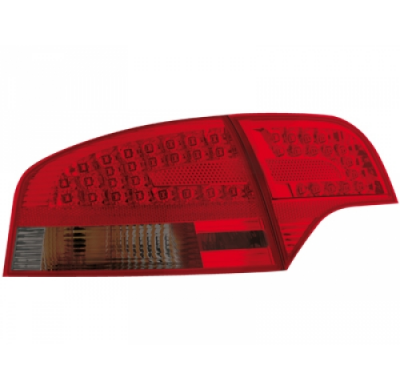 Pilotos Traseros Led Audi A4 B7 Lim. 05-06 _ Rojo/Ahumado