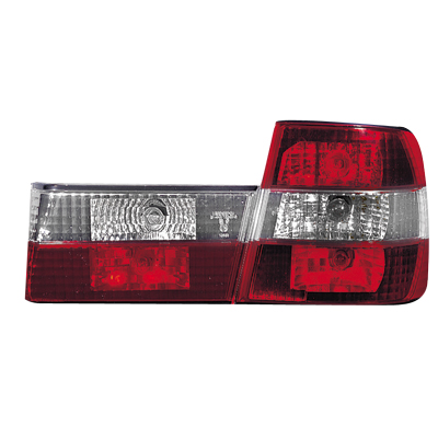 Pilotos Traseros Bmw E34 Lim. 85-95_Rojo/Crystal