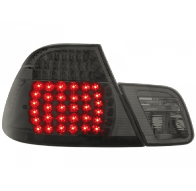 Pilotos Traseros Led Bmw E46 Coupé 98-02 _ Ahumado 4teilig