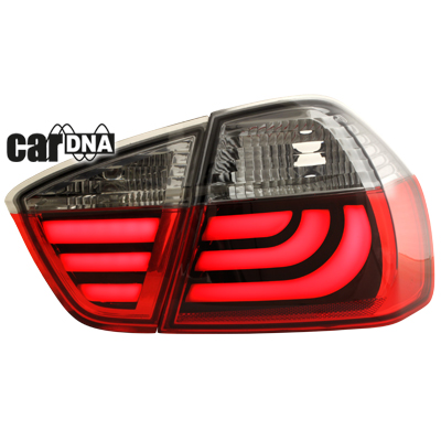 Pilotos Led Bmw E90 3er Lim. 05-08_Rojo/Crystal