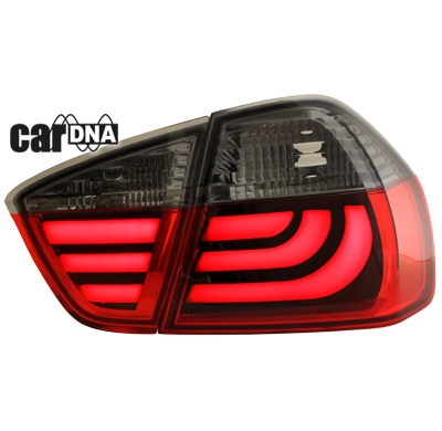 Pilotos Led Bmw E90 3er Lim. 05-08_Rojo/Crystal