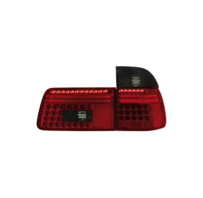 Pilotos Led Bmw E39 Touring 97-04_ Rojo/Ahumado