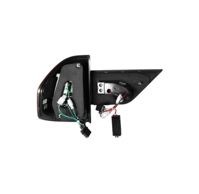 Pilotos Led Bmw E83 X3 04-10_ Rojo/Crystal