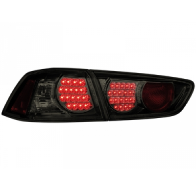 Pilotos Traseros Led Mitsubishi Lancer 08+ _Negro/Ahumado