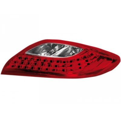 Pilotos Traseros Led Mazda 2 07-10 _ Rojo/Clear