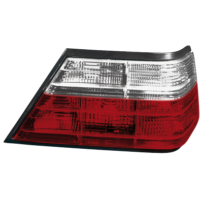 Pilotos Traseros Mercedes Benz W124 84-93 E Class_Rojo/Crystal