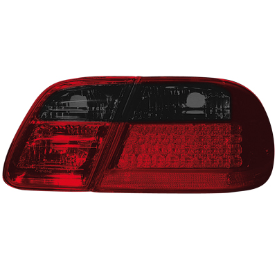 Pilotos Traseros Led Mercedes Benz W210 E Class 95-02_Rojo/Ahumado