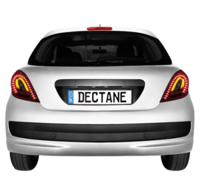 Pilotos Traseros Led Peugeot 207 06+_Rojo/Ahumado_Led Indicator